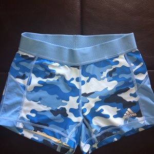 Addidas Blue Camo Spandex
